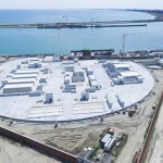 Bocca di porto di Lido - cittadella impianti su isola artificale - maggio 2016