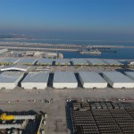 Bocca di porto di Malamocco - Il cantiere con le paratoie di Malamocco e di Chioggia - 28 dicembre 2016
