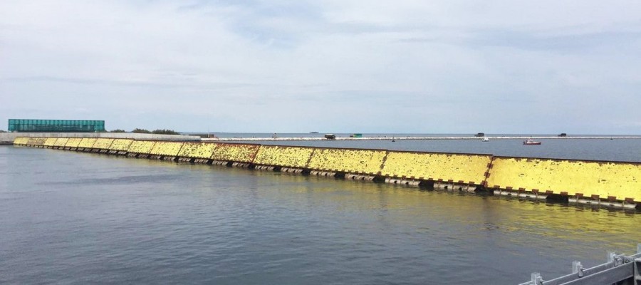 Movimentazione delle barriere di Malamocco e Chioggia